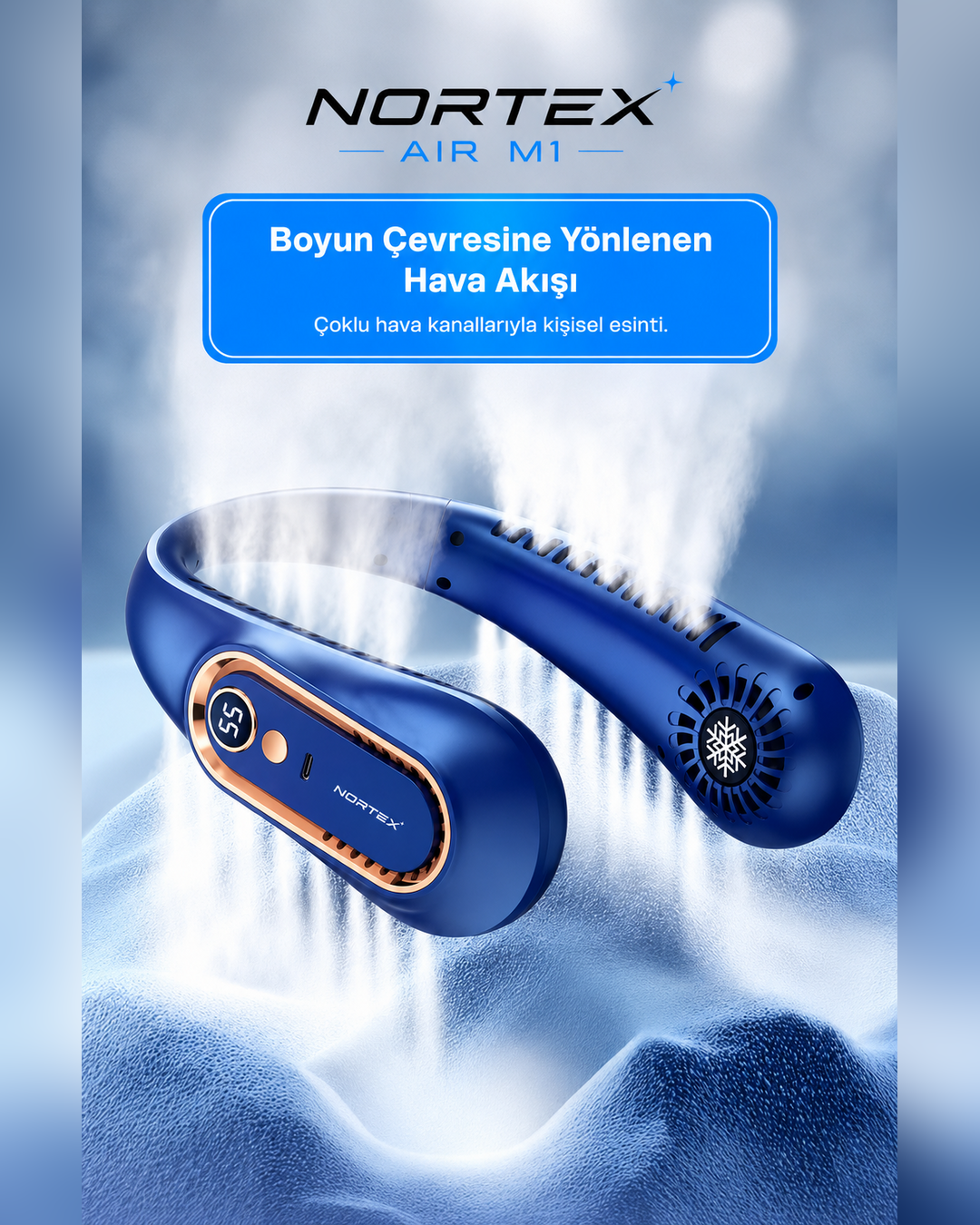 NORTEX AIR M1 Yeni Nesil Boyun Fanı