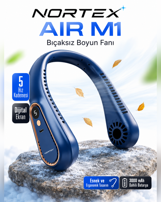 NORTEX AIR M1 Yeni Nesil Boyun Fanı