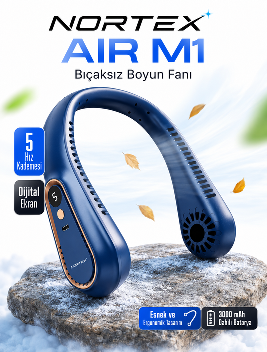 NORTEX AIR M1 Yeni Nesil Boyun Fanı